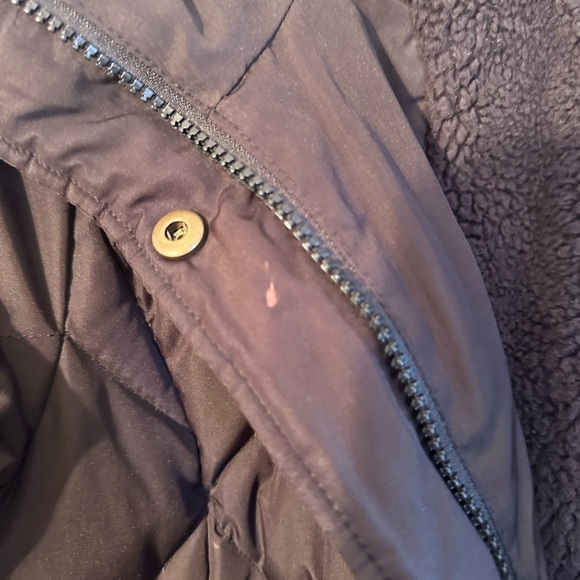 LAUREN RALPH LAUREN Diamond Quilted Black Down Hooded Removeable Faux Fur SMALL - Picture 13 of 15